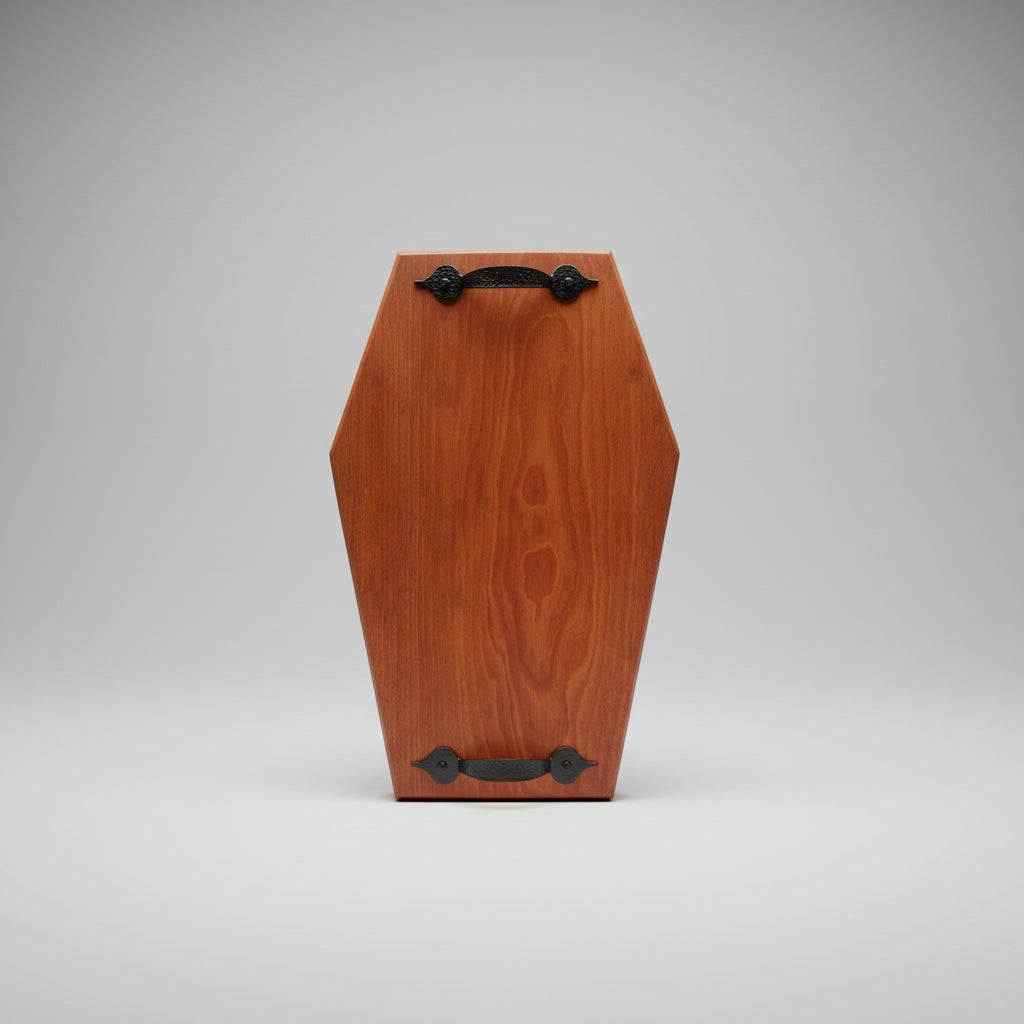coffin shaped charcuterie board