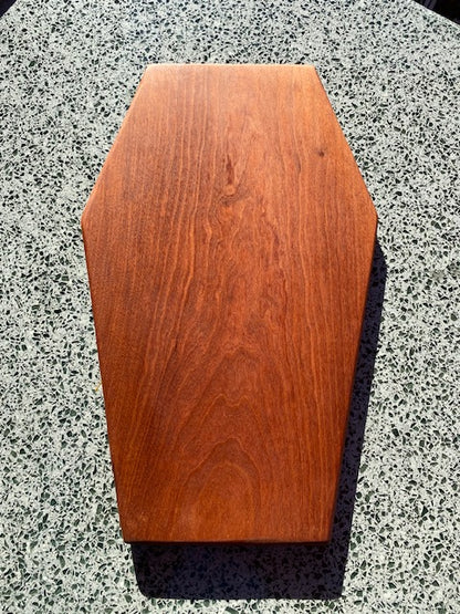 Cherrywood Coffin Charcuterie Board