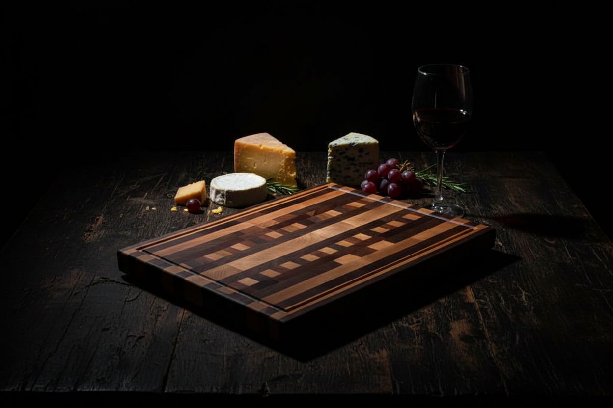 Charcuterie Board Dark Moody Table